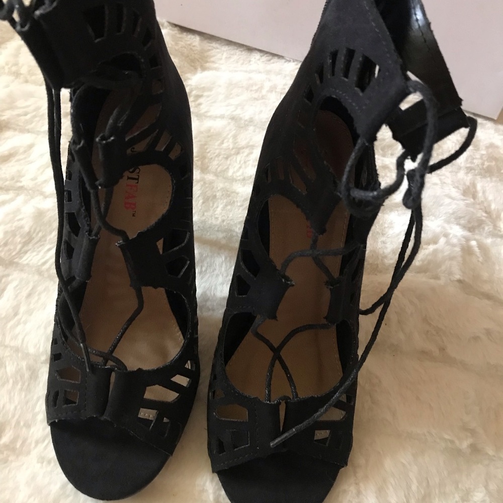 JustFab Vernon Heel, Black